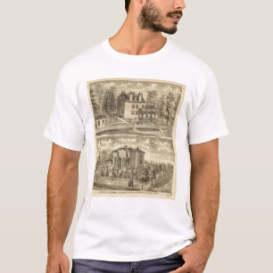 裁判官RSブラウンの農場の住宅 Tシャツ