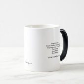 裁判官Spitting.Courtの議定書Falsifications.Im… モーフィングマグカップ (正面右)