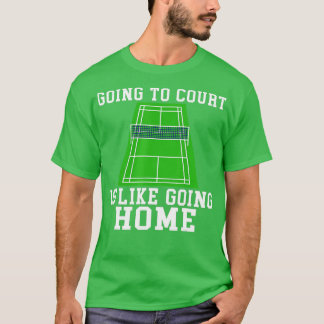 裁判所に行く場合はホームバドミントン Tシャツ
