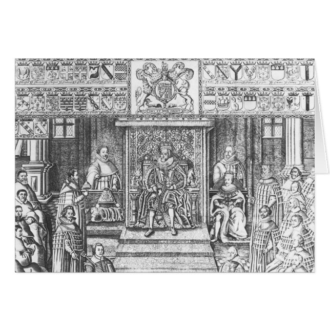 裁判所のイギリスのジェームスI (正面横)