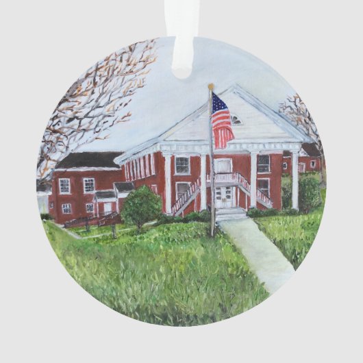 裁判所のオーナメント オーナメント (裏面)