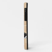 裁判所のパーソナライズなバスケットボールのワイシャツ Case-Mate iPhoneケース (裏面/左)