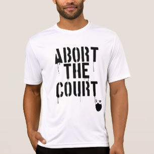 裁判所のフェミニスト生殖の権利のローを中止する Tシャツ