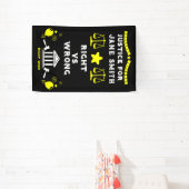 裁判所の判決 横断幕 (インサイチュ)