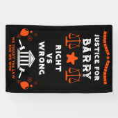 裁判所の判決 横断幕 (横)