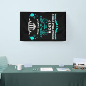 裁判所の判決 横断幕 (トレードショー)