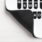 裁判所の報告の可愛い人のマウスパッド マウスパッド (コーナー)