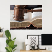 裁判所の決定ポスター ポスター (ホームオフィス)