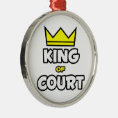 裁判所の王 メタルオーナメント (右)