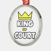 裁判所の王 メタルオーナメント (左)
