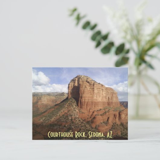 裁判所の石 ポストカード (スタンド正面)