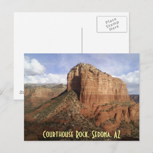 裁判所の石 ポストカード (正面/裏面)