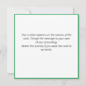 裁判所の裁判官がキャロル歌手を弁護する カード (裏面)