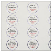 裁判所の記者 ファブリック (見本)