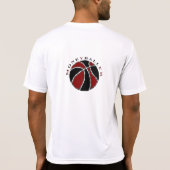 裁判所の赤のBHB Tシャツ (裏面)