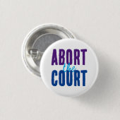 裁判所を中止する 缶バッジ (正面&裏面)