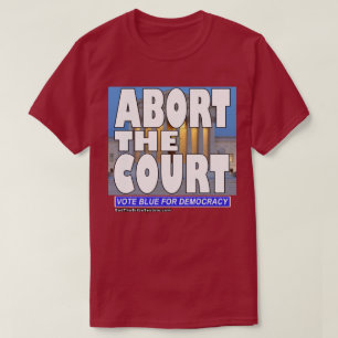 裁判所を中止する Tシャツ