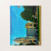 裁判所コシウスコインディアナ。クリスマスの挨拶 ジグソーパズル (縦)