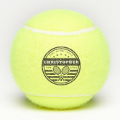 裁判所名設立年月日の国王 テニスボール (裏面)