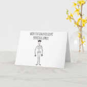 裁判所報告卒業カード カード (黄色い花)