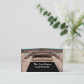 裁判所建物裁判所レポーターの名刺 名刺 (スタンド正面)