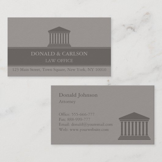 裁判所弁護士弁護士名刺 名刺 (正面/裏面)