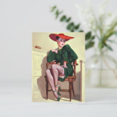 裁判所証官がピン留めする ポストカード (スタンド正面)