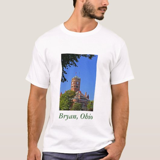 裁判所Bryan、オハイオ州 Tシャツ (正面)