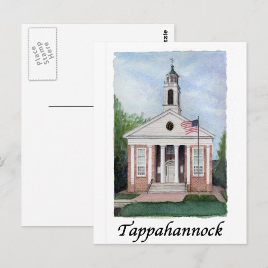 裁判所Tappahannock ポストカード (正面/裏面)