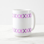 裁断スタイリッシュ鋏の美容師 コーヒーマグカップ (正面右)