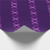 裁断スタイリッシュ鋏の美容師 ラッピングペーパー (角)