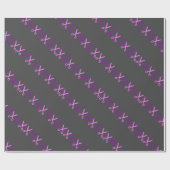 裁断スタイリッシュ鋏の美容師 ラッピングペーパー (フラット)