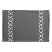 裁断スタイリッシュ鋏の美容師 枕カバー (裏面)