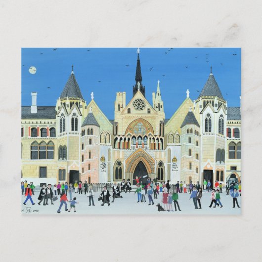 裁王室の判裁判所ロンドン1994 ポストカード (正面)