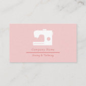 裁縫および仕立て名刺 名刺 (裏面)