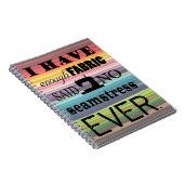 裁縫が不十分な織物工芸品手帳 ノートブック (右側)