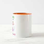 裁縫が私を奪う ツートーンマグカップ (中央)