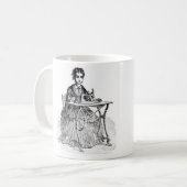 裁縫で…保って下さい コーヒーマグカップ (正面左)