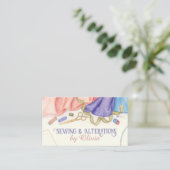 裁縫と変更サービス – Water Color Art 名刺 (スタンド正面)