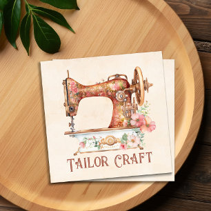 裁縫と変更 – ヴィンテージスタイルアート スクエア名刺