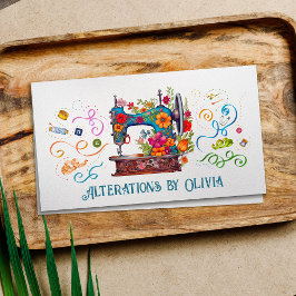 裁縫と変更 – ヴィンテージスタイルアート 名刺