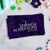 裁縫と変更 – Line Art 名刺