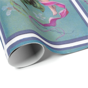 裁縫によっては妖精が開花します ラッピングペーパー