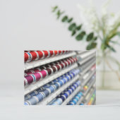 裁縫ねじ ポストカード (スタンド正面)