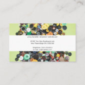 裁縫のシーメストテーラードレスマーカー手作り 名刺 (裏面)