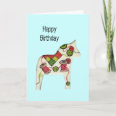 裁縫のテーマのバースデー・カード カード (正面)