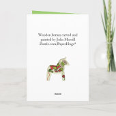 裁縫のテーマのバースデー・カード カード (裏面)