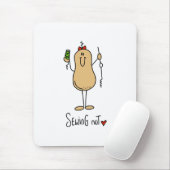 裁縫のナット マウスパッド (マウス)