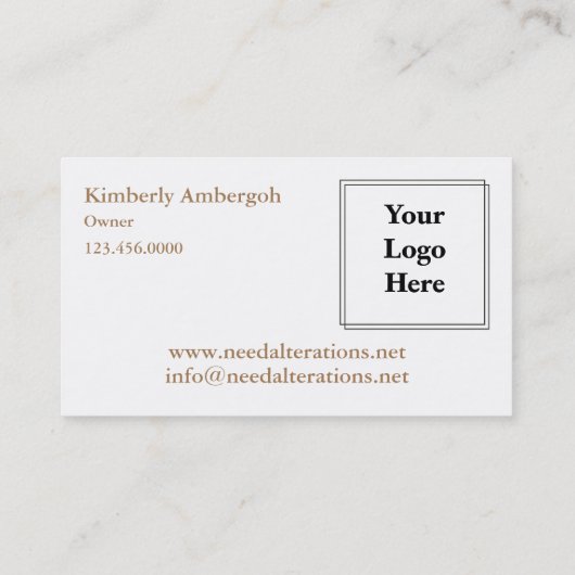 裁縫のハサミによる変更 名刺 (裏面)