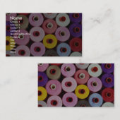 裁縫のボビン 名刺 (正面/裏面)